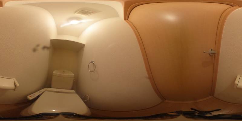 パノラマ画像トイレ