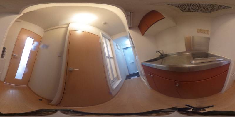 パノラマ画像キッチン