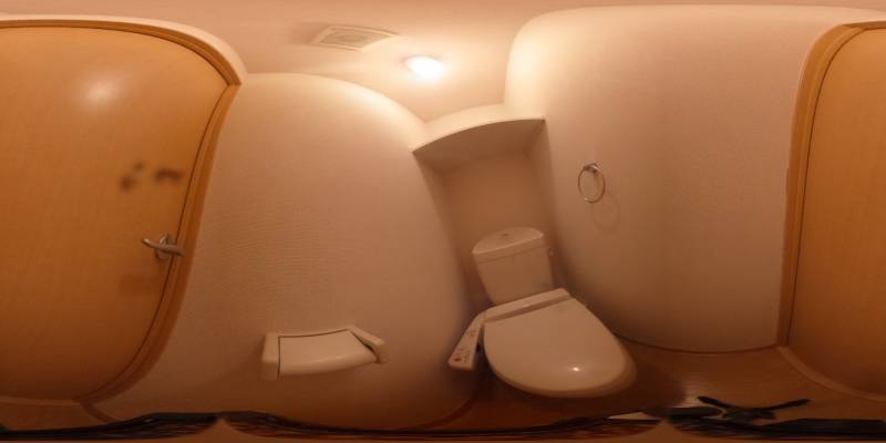 パノラマ画像トイレ