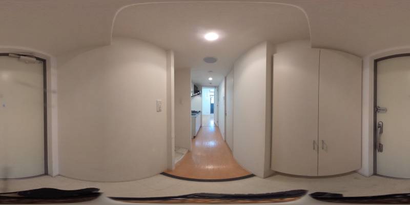 パノラマ画像玄関