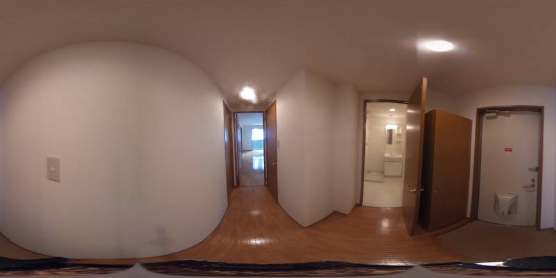 パノラマ画像玄関