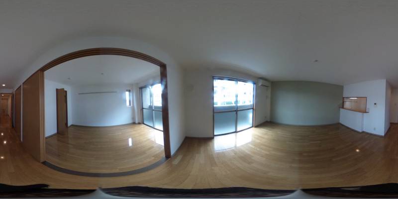 パノラマ画像洋室