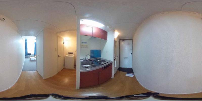 パノラマ画像キッチン