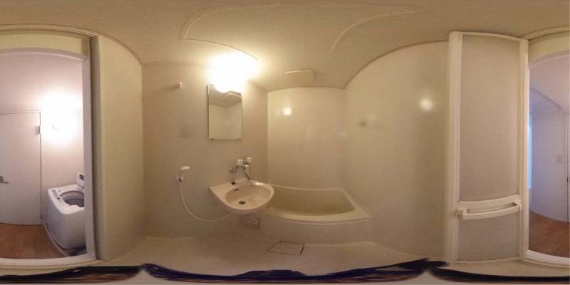 パノラマ画像バスルーム