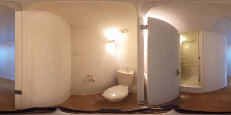 パノラマ画像トイレ