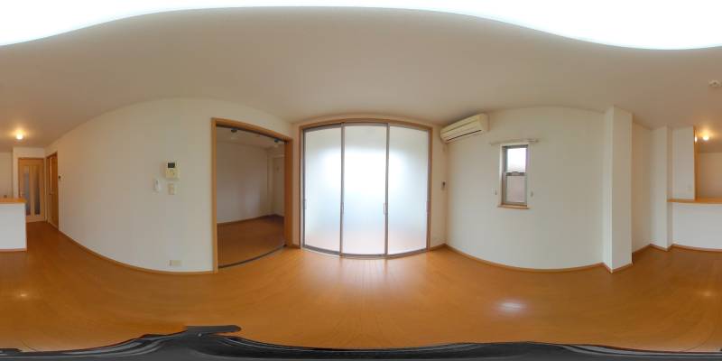 パノラマ画像リビング