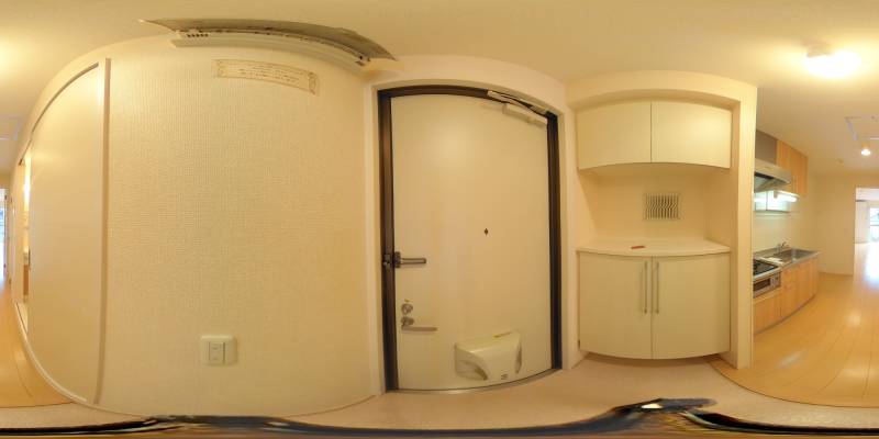 パノラマ画像玄関