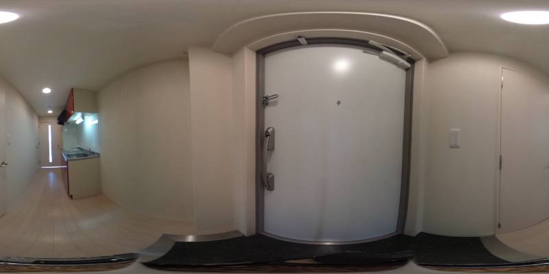 パノラマ画像玄関