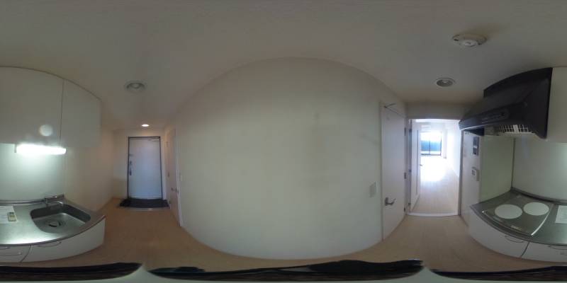 パノラマ画像キッチン
