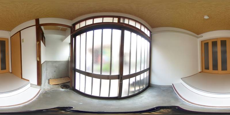 パノラマ画像玄関