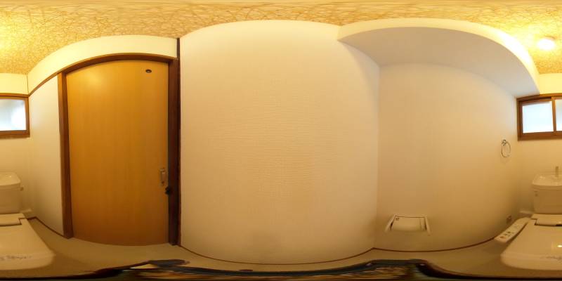 パノラマ画像トイレ