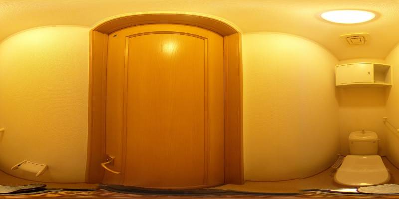 パノラマ画像トイレ