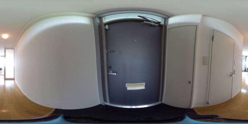 パノラマ画像玄関