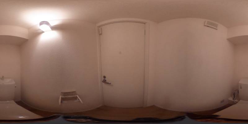 パノラマ画像トイレ