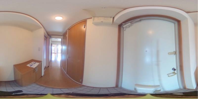 パノラマ画像玄関