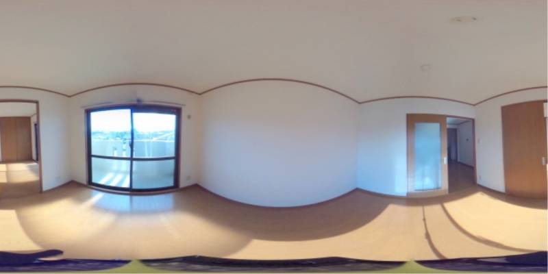 パノラマ画像洋室