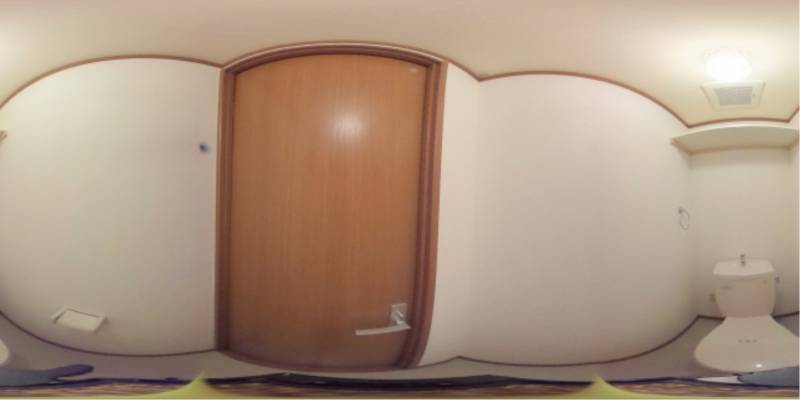 パノラマ画像トイレ