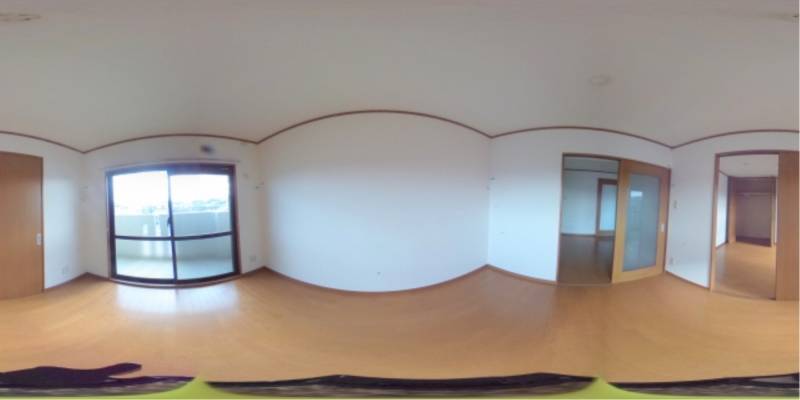 パノラマ画像洋室