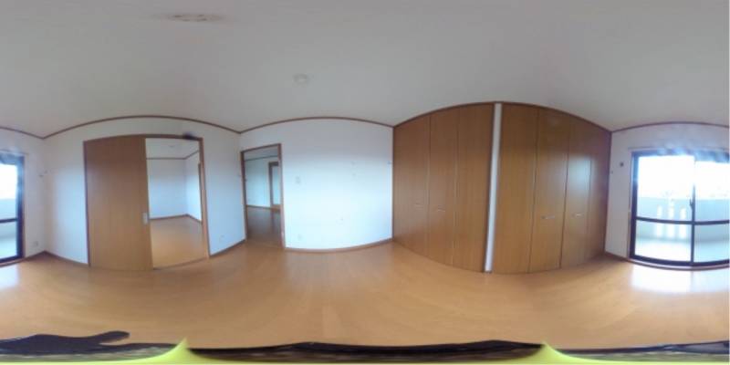 パノラマ画像洋室