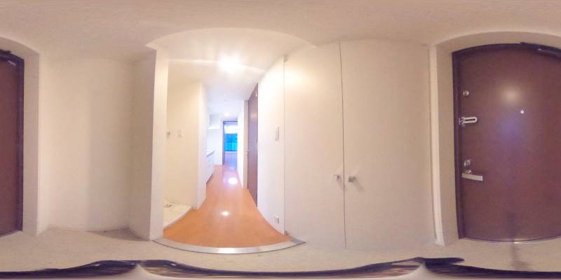 パノラマ画像玄関