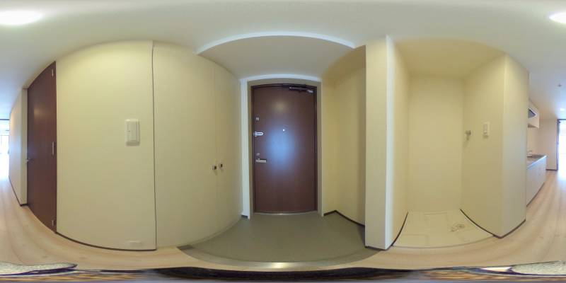 パノラマ画像玄関