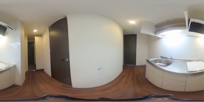 パノラマ画像キッチン