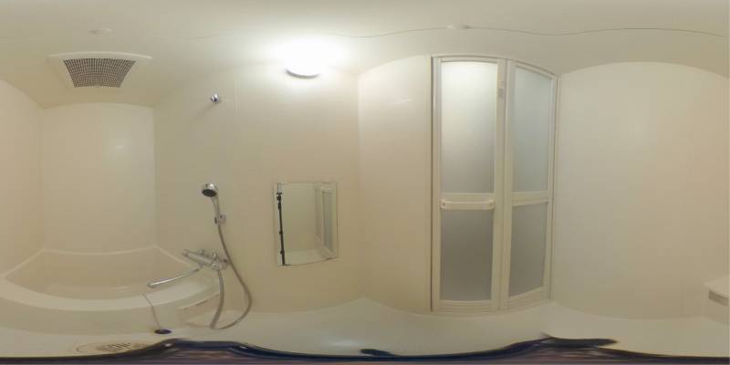 パノラマ画像バスルーム