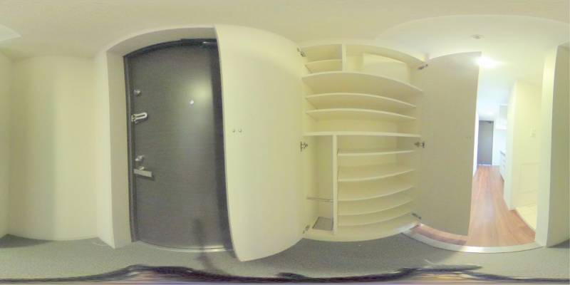 パノラマ画像玄関