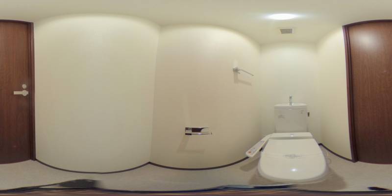 パノラマ画像トイレ