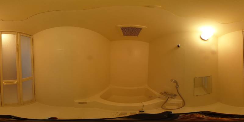 パノラマ画像バスルーム