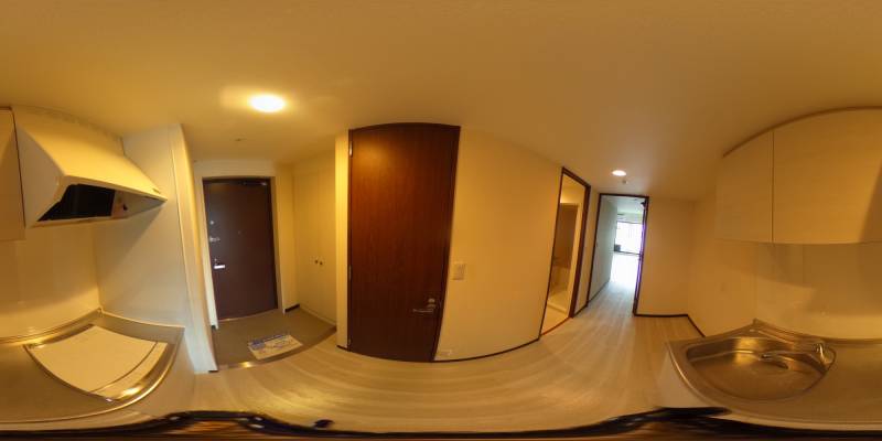 パノラマ画像キッチン