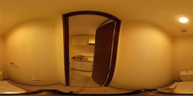 パノラマ画像トイレ