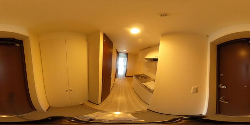 パノラマ画像玄関