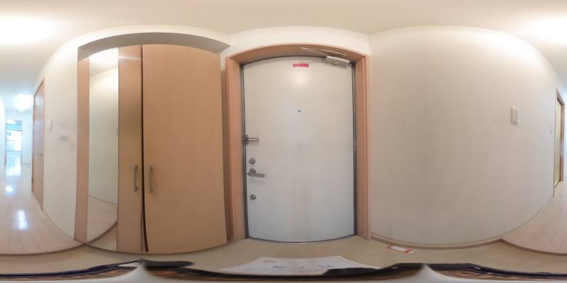 パノラマ画像玄関