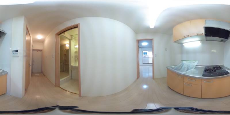 パノラマ画像キッチン