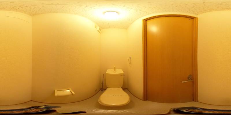 パノラマ画像トイレ