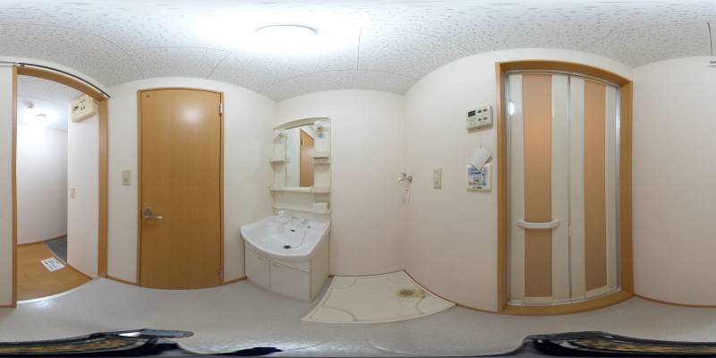 パノラマ画像洗面所