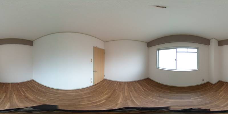 パノラマ画像洋室