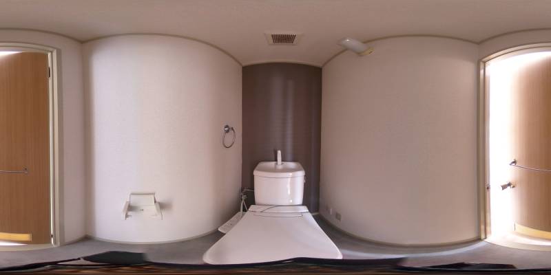 パノラマ画像トイレ