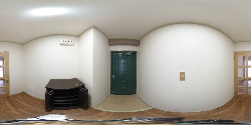 パノラマ画像玄関