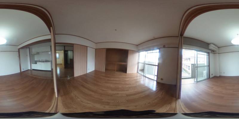 パノラマ画像洋室