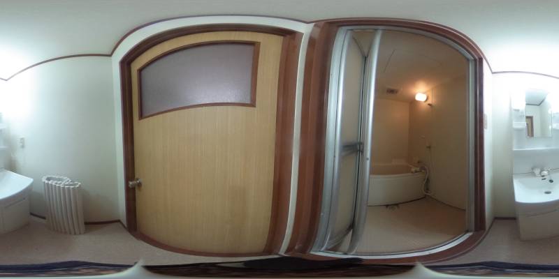 パノラマ画像洗面所