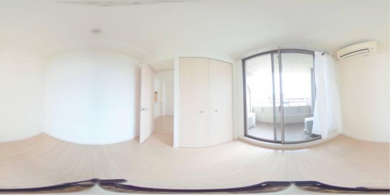 パノラマ画像洋室