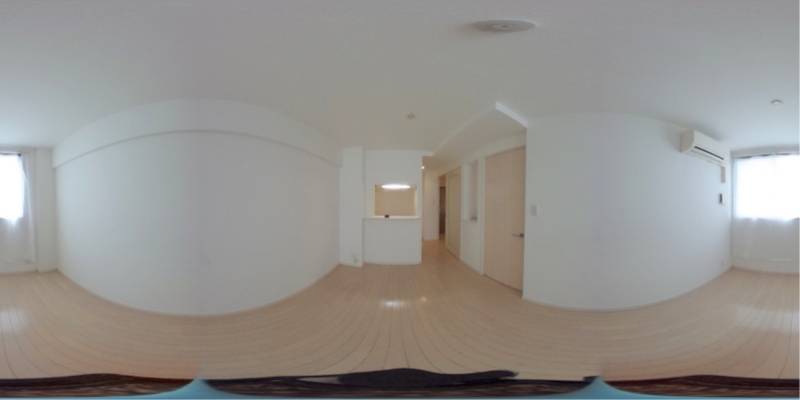 パノラマ画像洋室