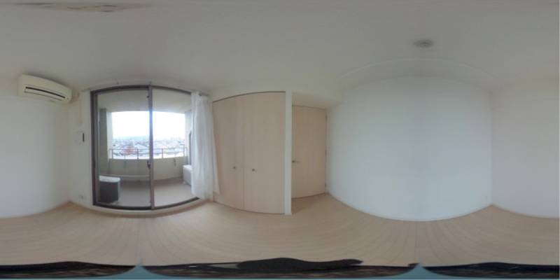 パノラマ画像洋室