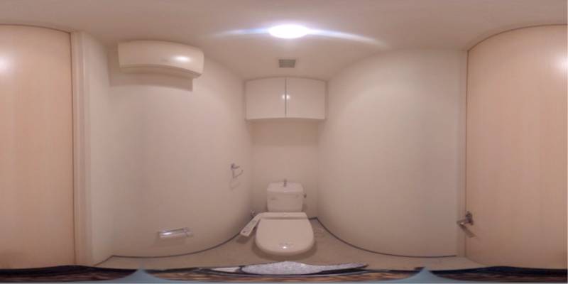 パノラマ画像トイレ