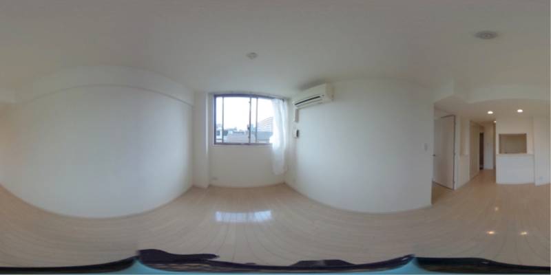 パノラマ画像洋室