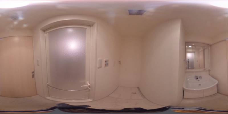 パノラマ画像洗面所