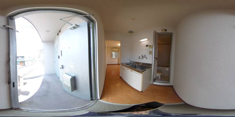 パノラマ画像玄関