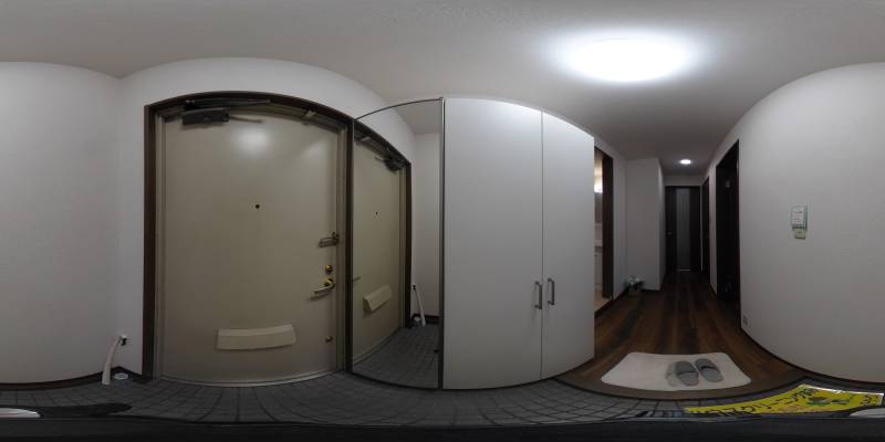 パノラマ画像玄関